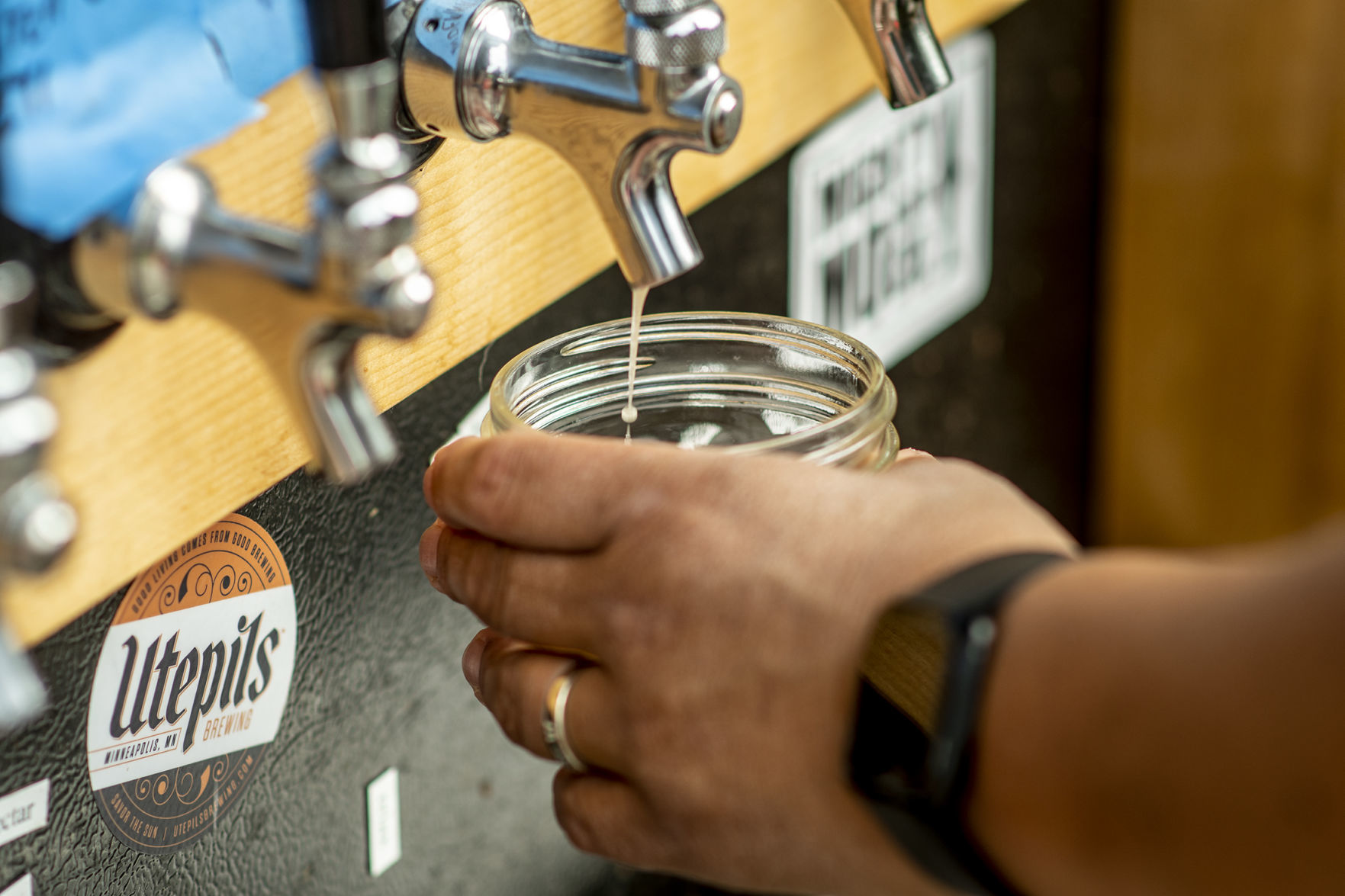 Purging the tap